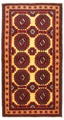 Traditional Vintage Hand-Knotted Area Rug 3’6″ x 6’7″ Oriental Wool Carpet