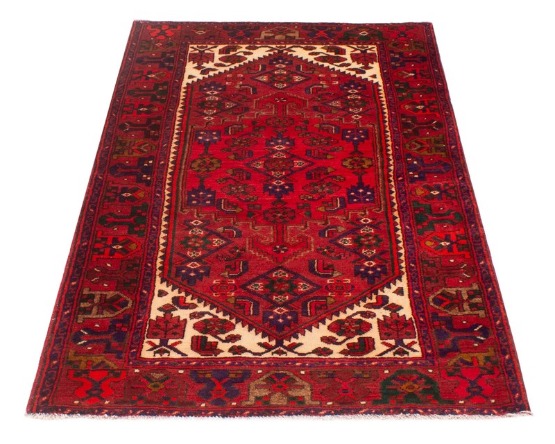 Traditional Vintage Hand-Knotted Carpet 4'3" x 7'5" Wool Area Rug gallery