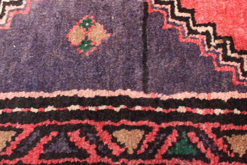 Vintage 4'6" x 7'5" Traditional Hand Knotted Vegetable Dye Wool Area Rug gallery