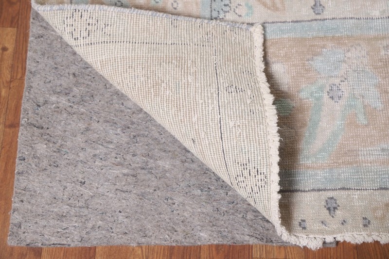 Distressed Traditional Area Rug 9x13 Hand-knotted Wool Vintage for Living Room gallery