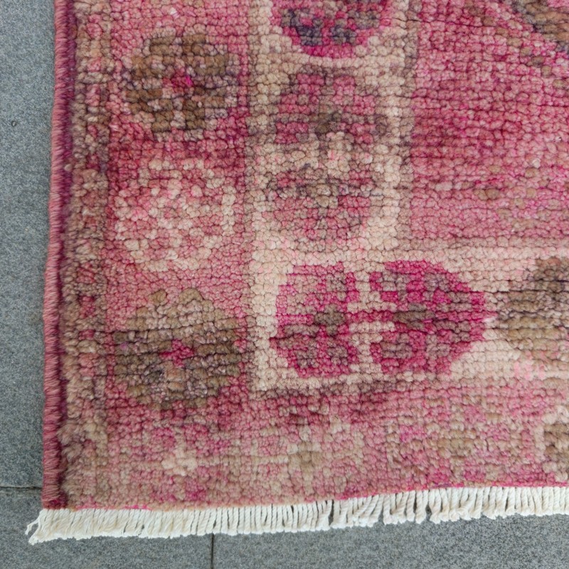 2.78 x 12.24 Herki kitchen rug, Vintage 3x12 Handmade Runner Carpet 85 x 373 cm gallery