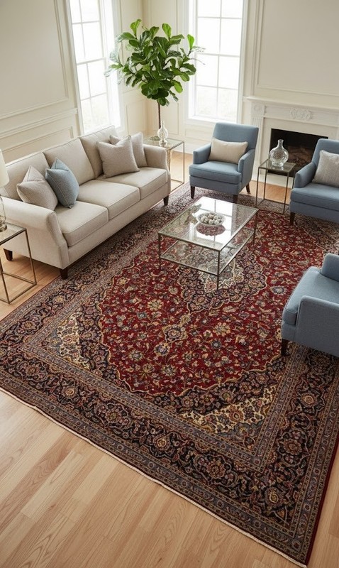 10X15 Oversized Hand-Knotted Palatial Oriental Rug Traditional Floral Carpet gallery