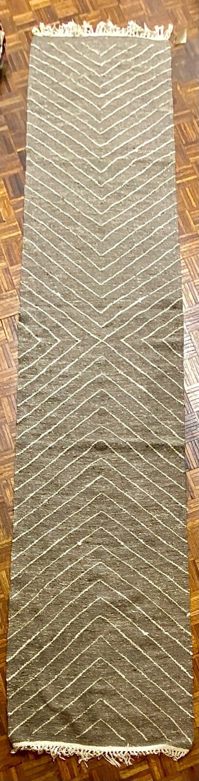 Moroccan Flatwoven Runner, ca. 20th Century 4ft x 15 ft gallery