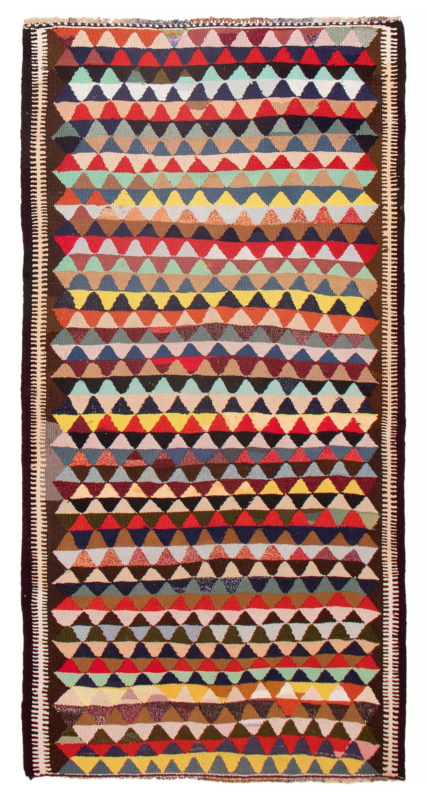 Vintage 4'11" x 9'8" Traditional Wool Hand Woven Oriental Area Rug gallery