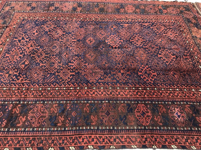 AN AWESOME UNUSUAL SIZE BALUCHSTAN RUG gallery
