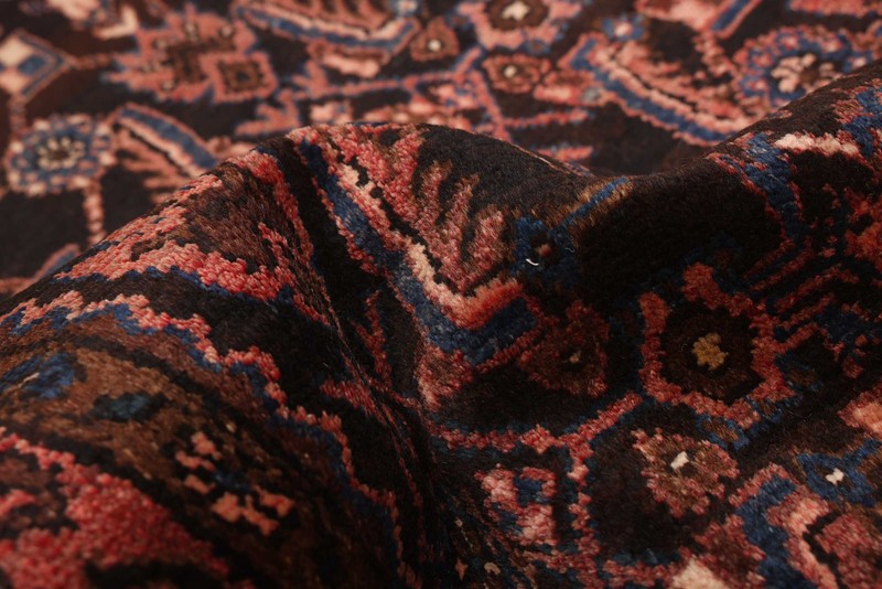 Vintage Hand-knotted Runner Rug 3'5" x 9'4" Traditional Oriental Wool Carpet gallery