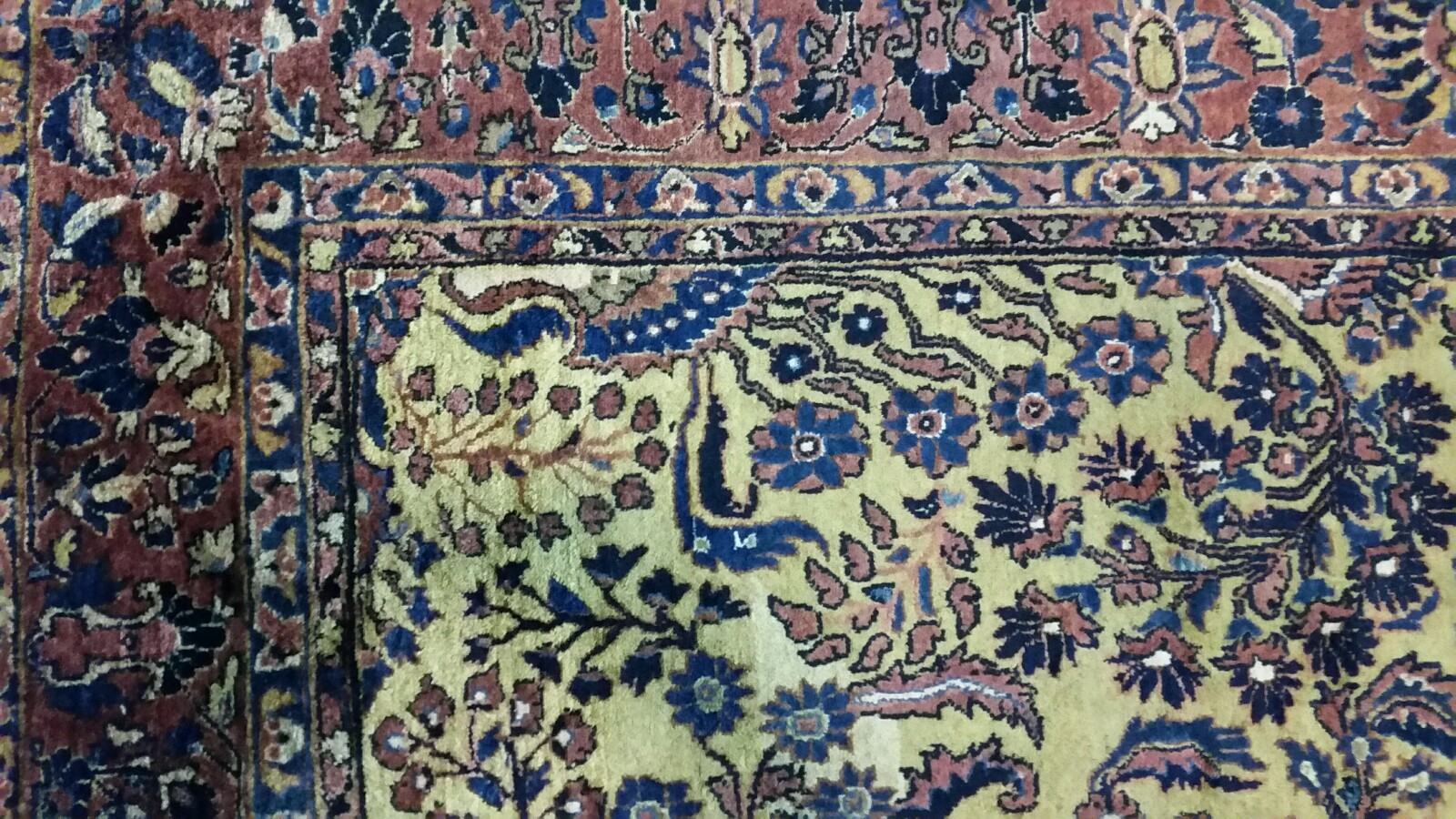 A REAR GOLD COLOR SARROOK RUG gallery