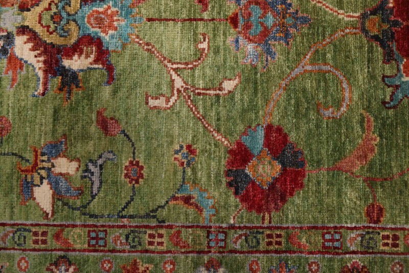 Vintage Hand-knotted Runner Rug 2'9" x 8'2" Traditional Oriental Wool Carpet gallery