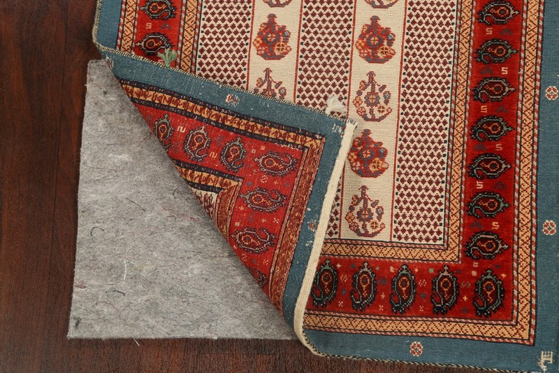 Vintage Geometric Traditional Oriental Area Rug Hand-Knotted Wool 3x4 Carpet gallery