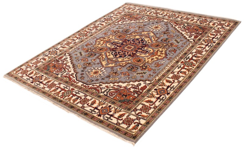 Traditional Vintage Hand-Knotted Oriental Carpet 8'0" x 9'11" Wool Area Rug gallery
