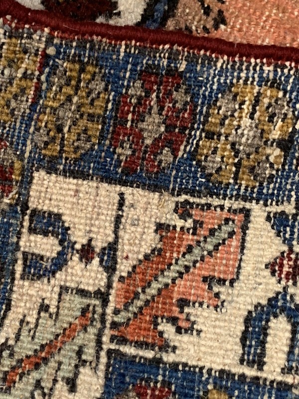 Circa 1920 VINTAGE ANTIQUE Ardabel 3.6x5.2 ESTATE RUG Professionally Washed. gallery
