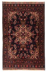 Traditional Vintage Hand-Knotted Area Rug 2’10” x 4’7″ Oriental Wool Carpet