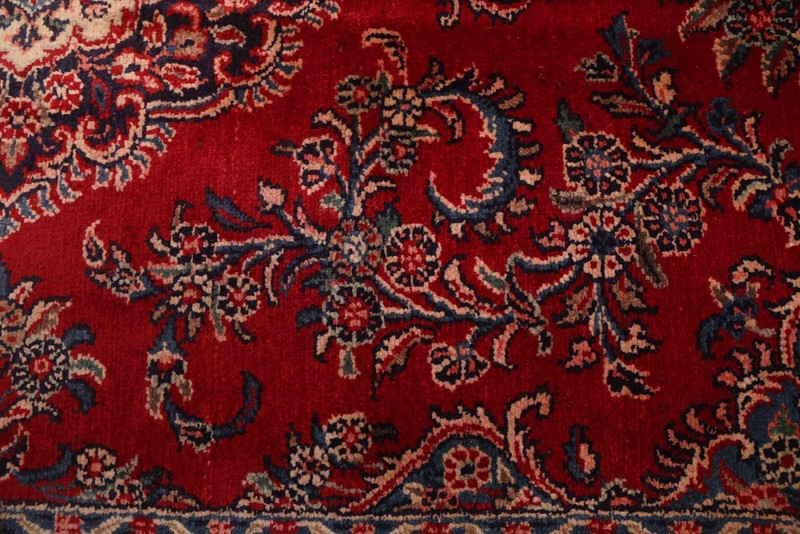 Vintage Hand-Knotted Area Rug 3'2" x 5'11" Traditional Oriental Wool Carpet gallery