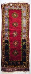 Antique 90yo Anatolian Tribal Rug 22″x51″ Hand-Knotted Wool Small Runner Rug