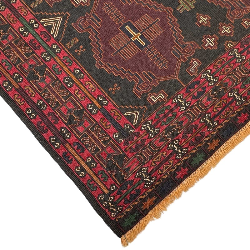 Handmade Adreskan Sumak Kilim Rug 4'3x7'2 Tribal Wool Vintage Turkish Style Rug gallery