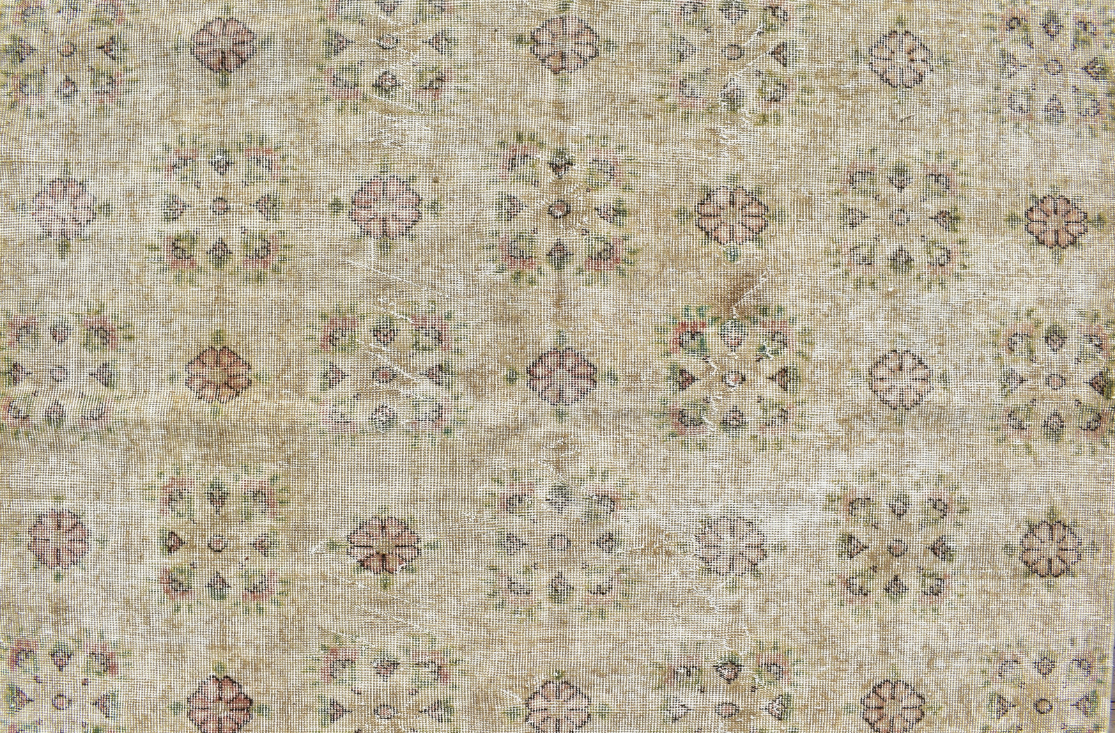 Turkish Rug 68''x99'' Hand Knotted 5x8 Vintage Muted Color Carpet 174x252cm gallery