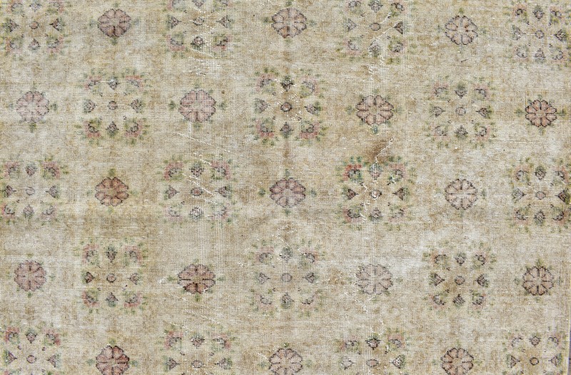 Turkish Rug 68''x99'' Hand Knotted 5x8 Vintage Muted Color Carpet 174x252cm gallery