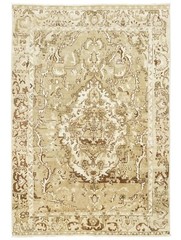 Unique Turkish Oriental Handmade 6.6×9.7 ft Oushak Area Rug,Vintage Large Carpet