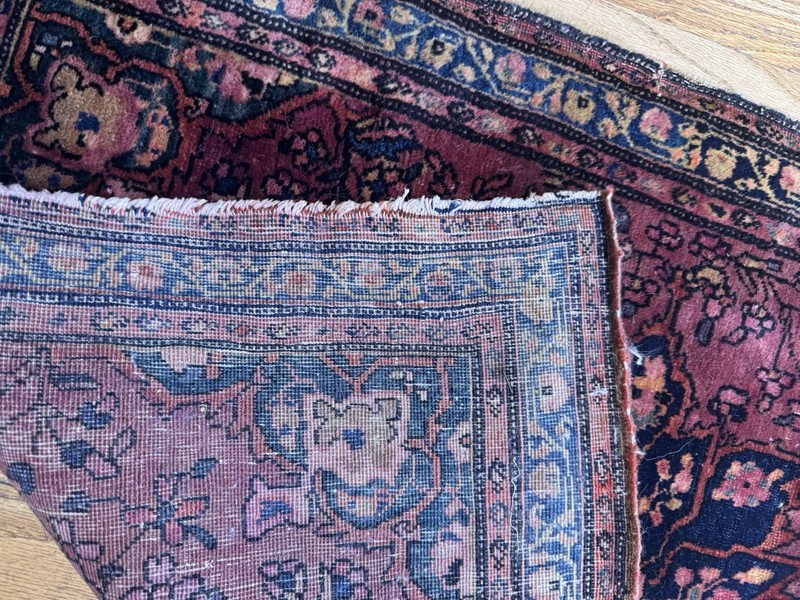 Unbelievable Antique Sarouk Rug C. 1920 Rare Design And Very Fine Weave 3’x2’ gallery