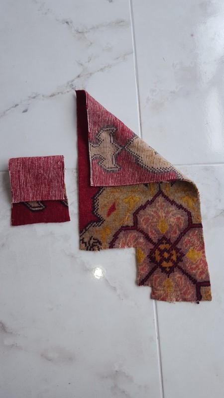 Painting or Art Piece Rug Organic Decor Handmade Rug DIY Project Fragment Rug gallery