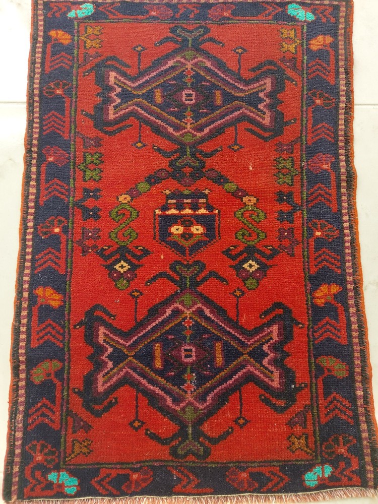 Antique Sarouk Rare Rug Handmade Caucasian Rug Otantic Natural Decor Rug