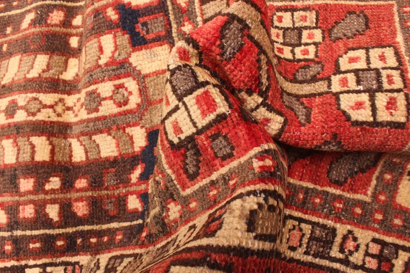Traditional Vintage Hand-Knotted Area Rug 4'2" x 6'5" Oriental Wool Carpet gallery