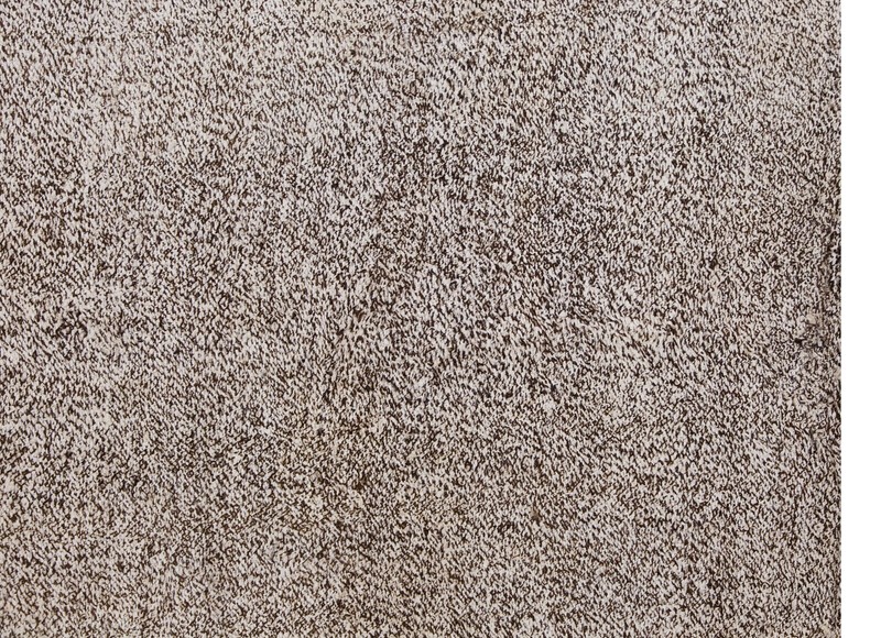 Goat Hair Solid Kilim Rug,Vintage Minimal Kilim,Turkish Kilim, 6'11 x 8'7 ft gallery