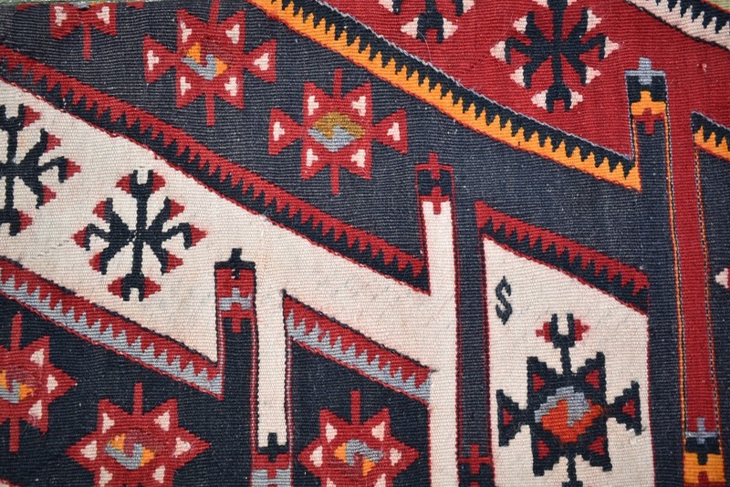 Turkish Kilim Pillow Cover Sofa Rug 13''x23'' Decorative Handmade Cushion Cover gallery