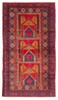 Vintage Hand-Knotted Area Rug 3'4" x 6'1" Traditional Oriental Wool Carpet gallery