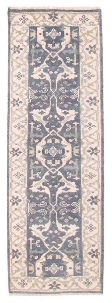 Vintage Hand-knotted Runner Rug 2'8" x 7'10" Traditional Oriental Wool Carpet
