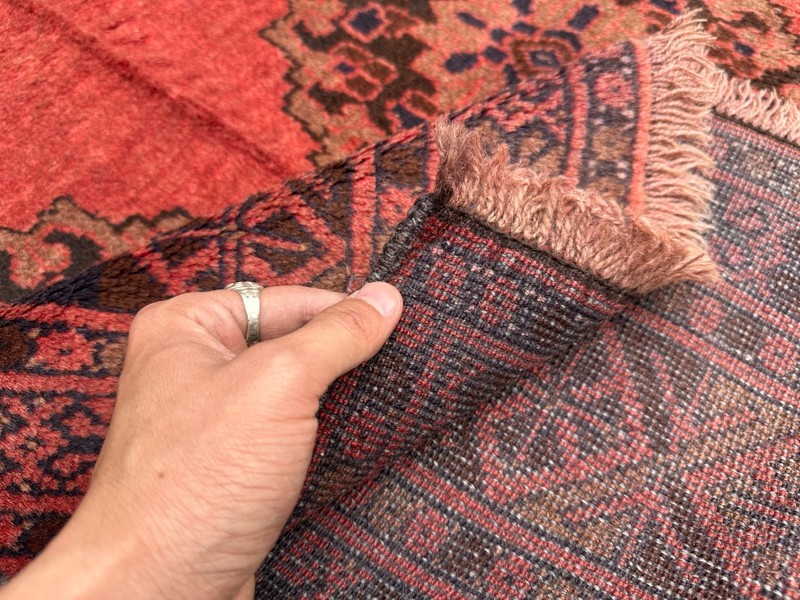 Vintage Gorgeous Afghan Turkoman North Side Of Afghanistan Natural Vegetable Dye gallery