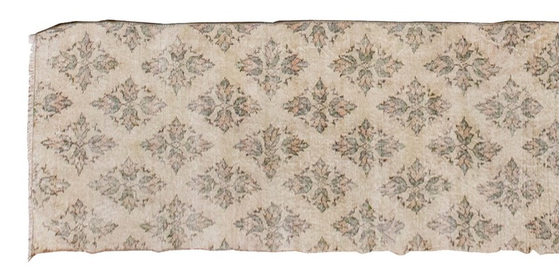 Turkish Runner,Vintage Runner,Oushak Rug,Floor Rug,Runner Rug, 2'7 X 10 feet gallery