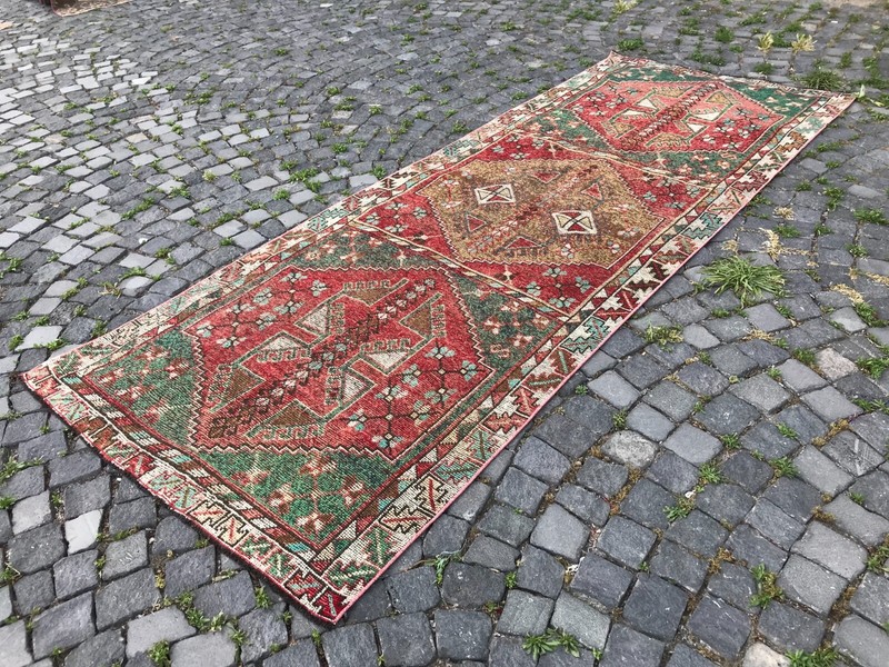 Handmade Rug Turkish Area Rug Vintage Rug Oushak Rug Antique Rug Bohemian Rug gallery