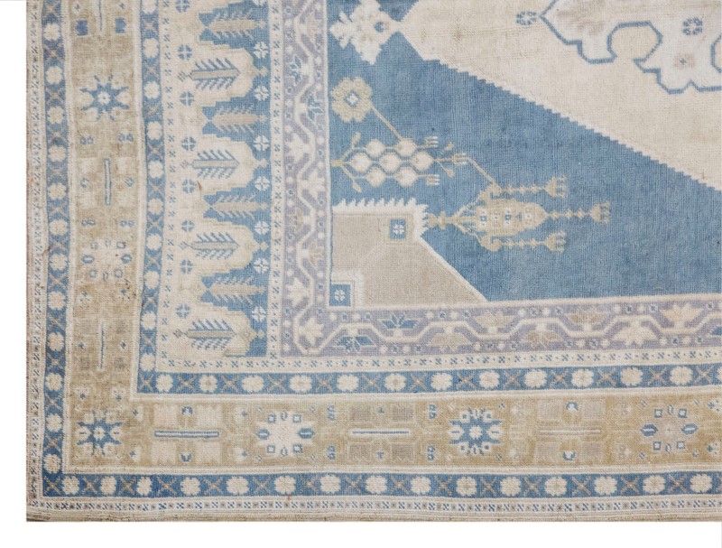 Vintage Turkish Rug, 168x360 cm (5.5x11.8 ft), Oushak Area Rug, Antique Rug gallery