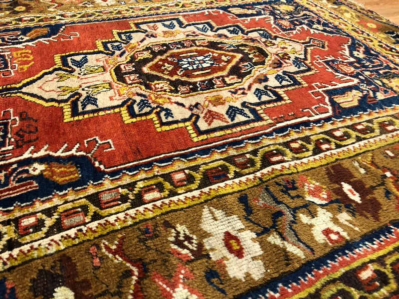 Beautiful Bergama - 1880s Antique Turkish Rug - Tribal Carpet - 3.11 x 5.4 ft. gallery