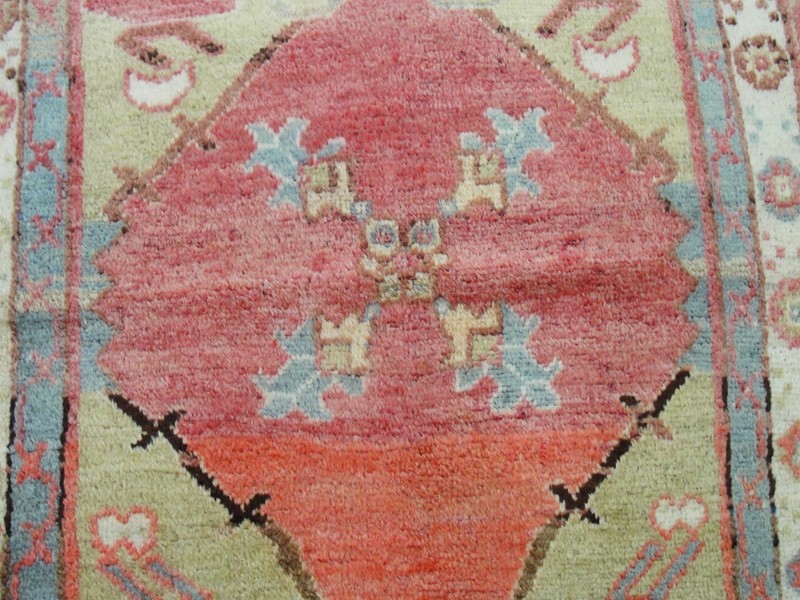 Antique Turkish Oushak Rug, Western Anatolia, Circa 1900–1920 #16555 gallery