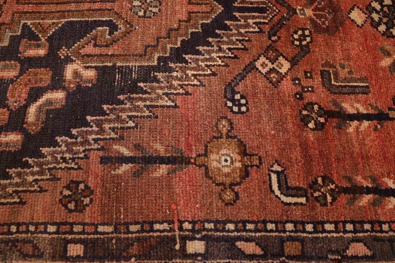 Traditional Vintage Hand-Knotted Area Rug 4'1" x 6'11" Oriental Wool Carpet gallery