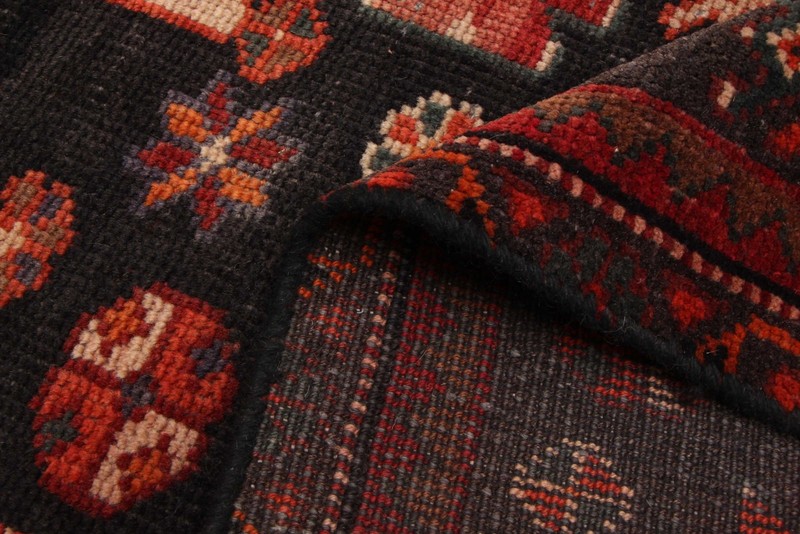 Vintage 3'9" x 6'9" Traditional Hand Knotted Vegetable Dye Wool Area Rug gallery