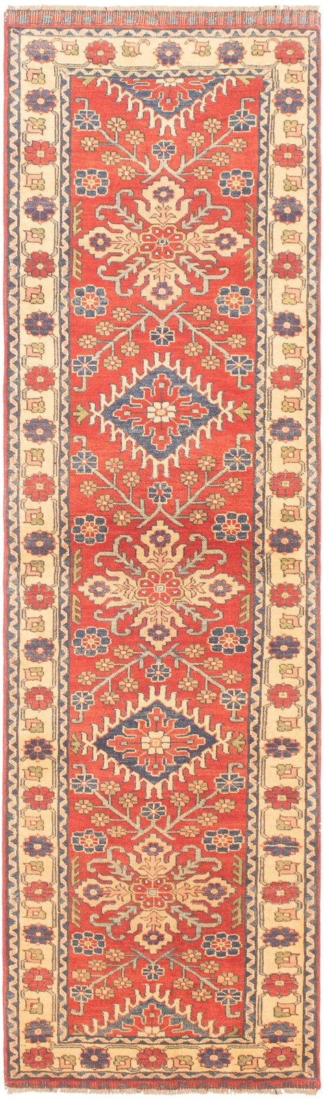 2'8" x 9'9" Vintage Hand-knotted Runner Rug Traditional Oriental Wool Carpet gallery