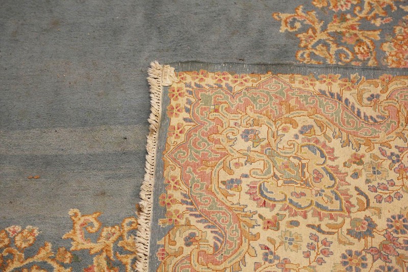 Genuine Middle Eastern Royal K c. 1930 11'2" x 21'2 " natural dyes fine weave gallery