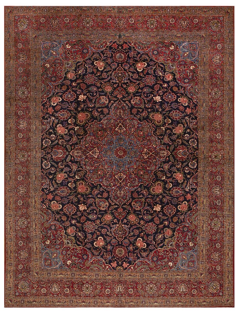 Authentic Kashann Dabir Vintage From The 1950’s . Perfect Condition.