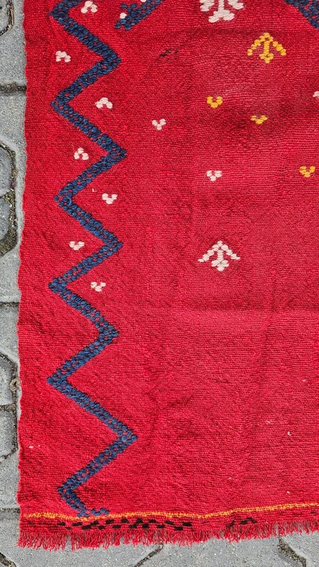 Antique Rug, wall rug, monastery rug, wool kilims, Red kilim, Nomad kilim gallery