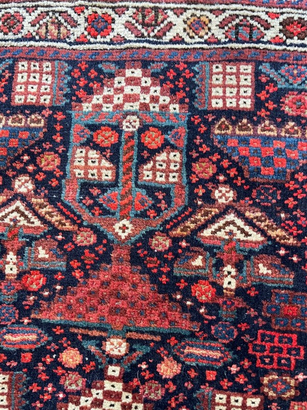 Antique Handmade Azerbaijan Rug/ Bag, 22" x 24" #17545 gallery