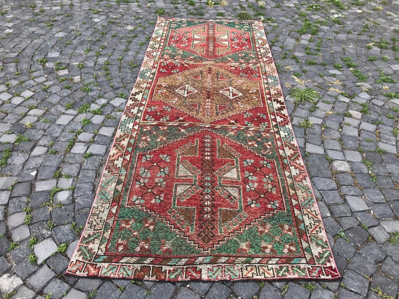 Handmade Rug Turkish Area Rug Vintage Rug Oushak Rug Antique Rug Bohemian Rug gallery