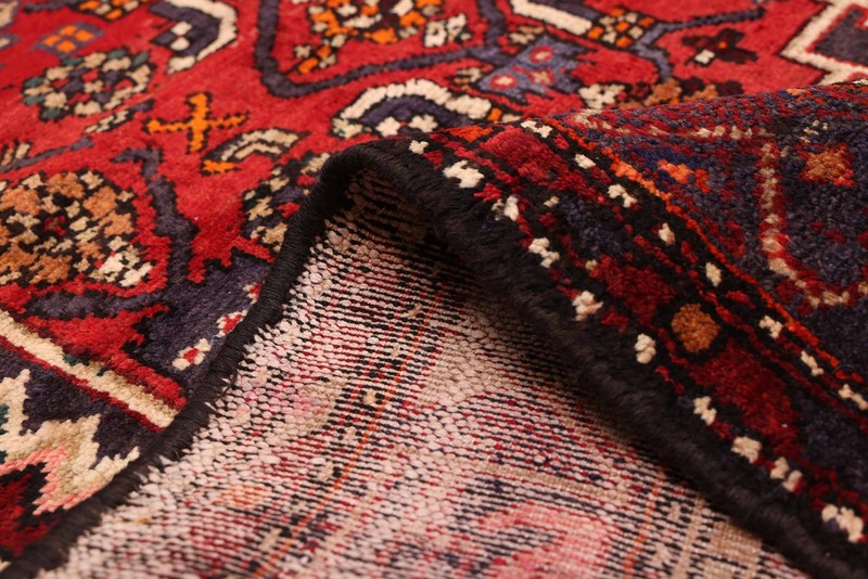 Vintage Hand-Knotted Area Rug 4'6" x 7'1" Traditional Wool Carpet gallery