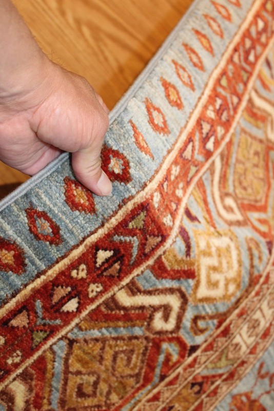 Fine Quality Genuine Handmade Hand Knotted Oriental Rug 6' x 9' Vegetable Dyed gallery