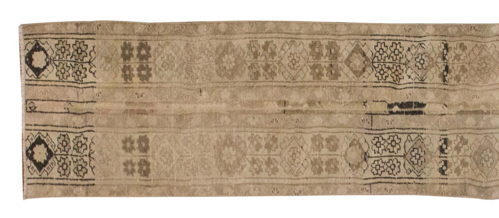 Turkish Runner,Vintage Runner,Oushak Rug,Floor Rug,Runner Rug, 1'10 X 11'7 feet gallery