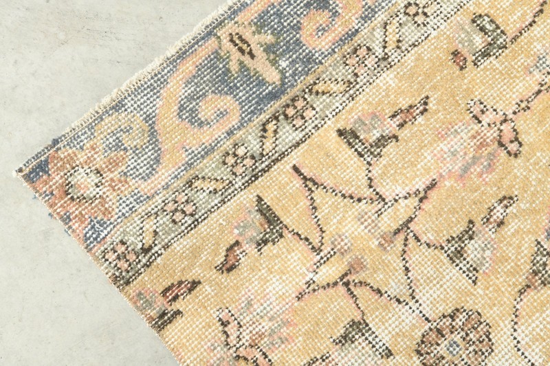 turkish square mini rug 3x3 neutral vintage doormat carpet oushak small rug,998 gallery