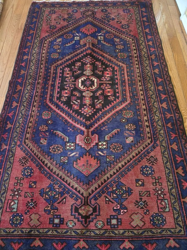 4.4x6.7 VINTAGE Top Quality Veg Dye Turkish Are Rug Hand Knotted One Of A Kind gallery