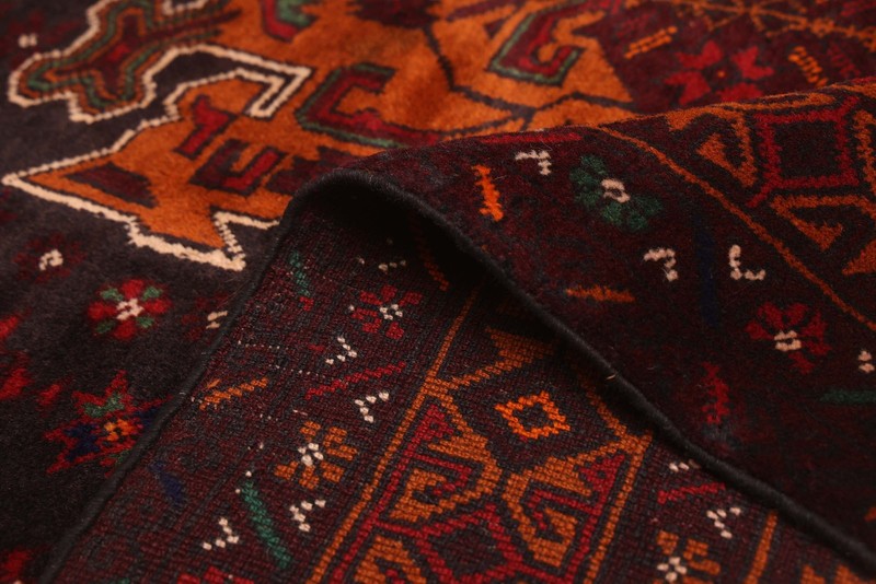Vintage Traditional Hand-Knotted Area Rug 4'3" x 6'9" Oriental Wool Carpet gallery